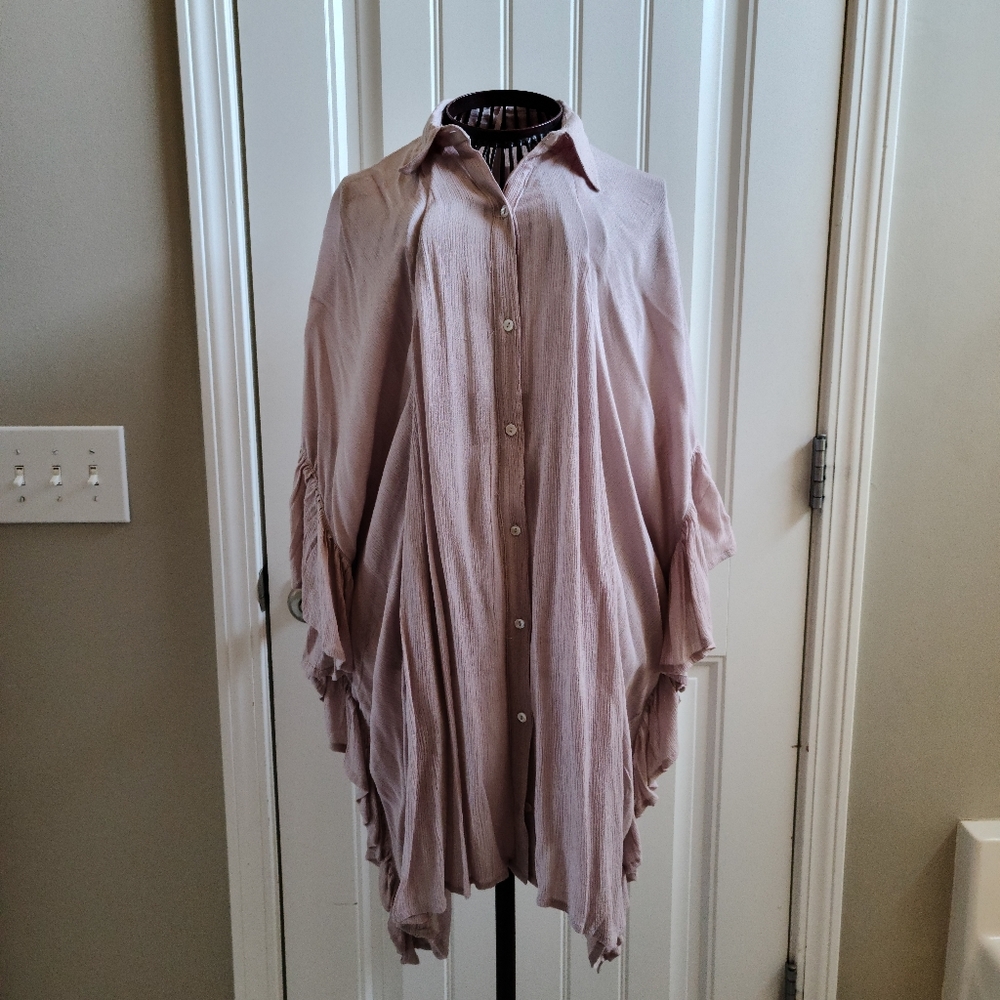Free People Collared Tunic